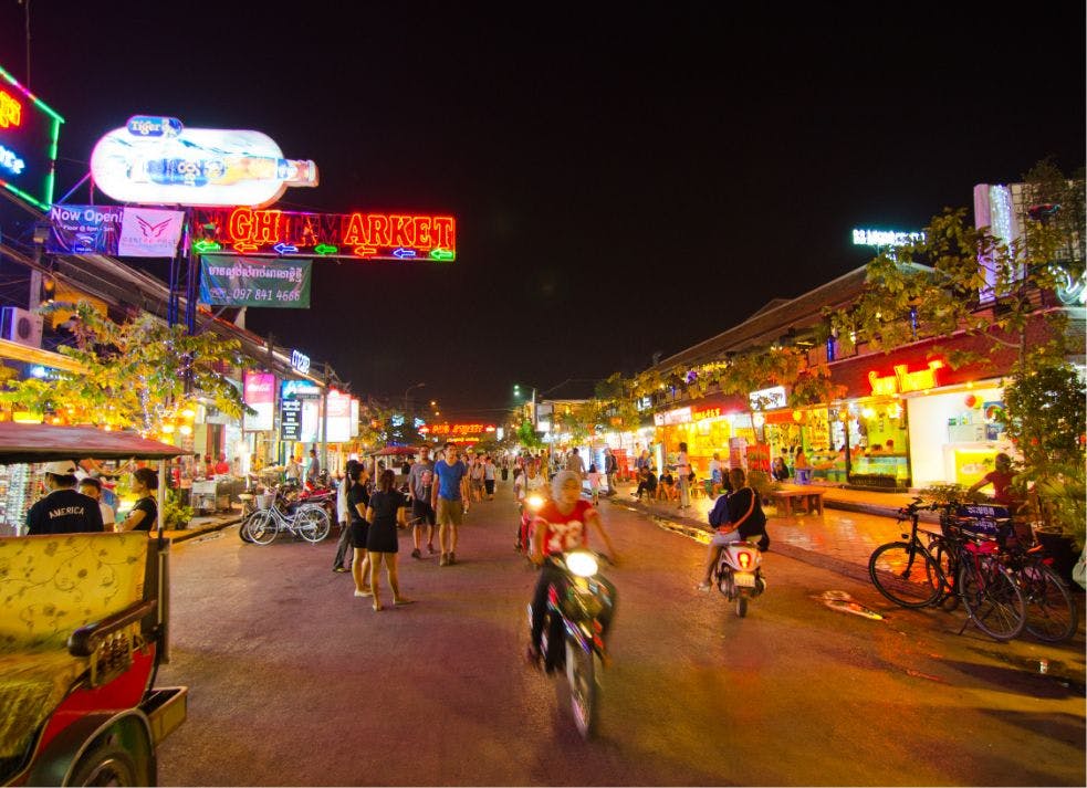 Bangkok, routes vers le royaume du Cambodge