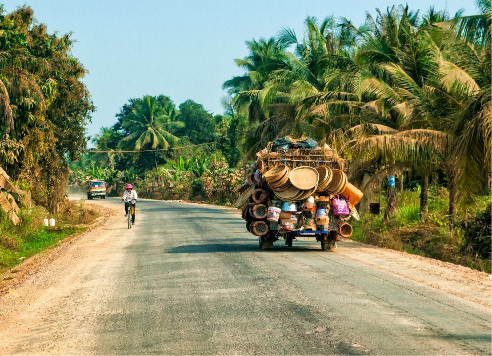 Bangkok, routes vers le royaume du Cambodge