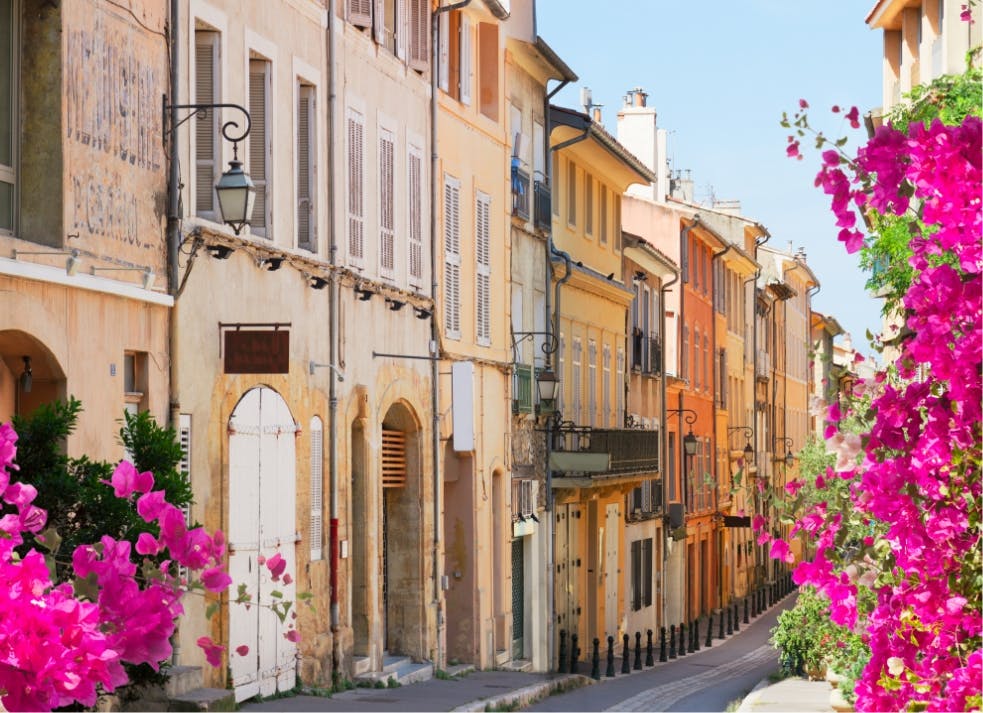 Côte d'Azur, incursion italienne et Paris