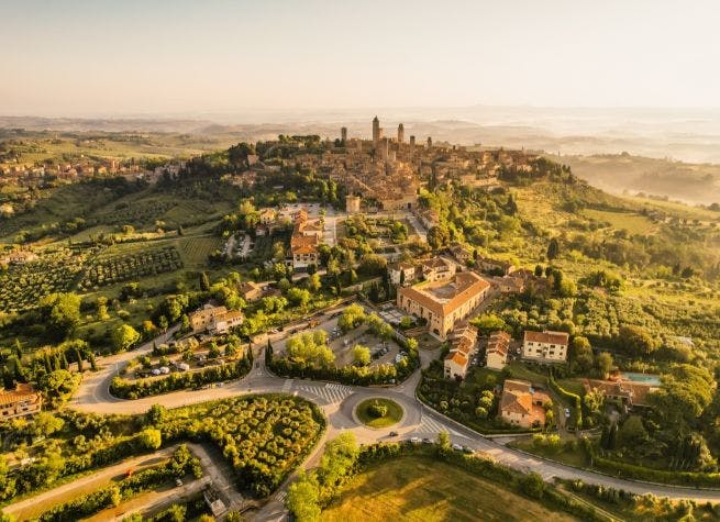 Découverte de la Toscane et Rome