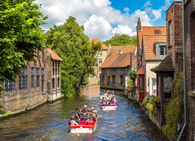 Découverte des Pays-Bas, Bruxelles et Bruges