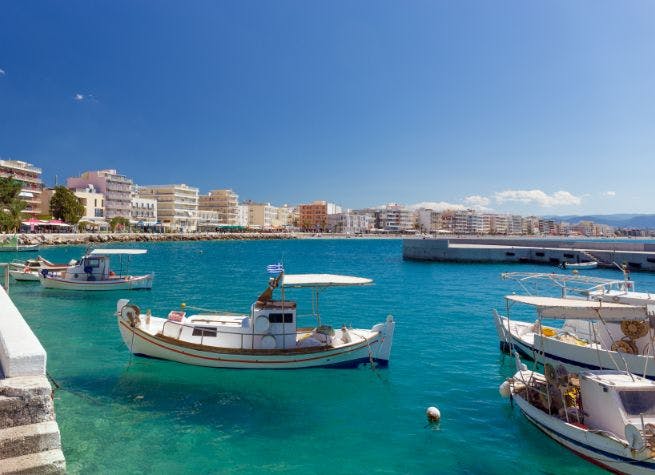 La Grèce continentale et l'île de Santorin en profondeur