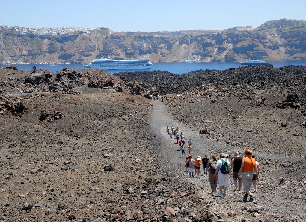 La Grèce continentale, Paros et Santorin