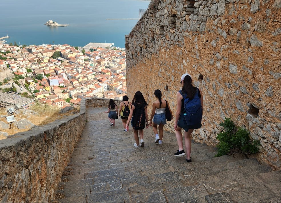 La Grèce continentale, Paros et Santorin