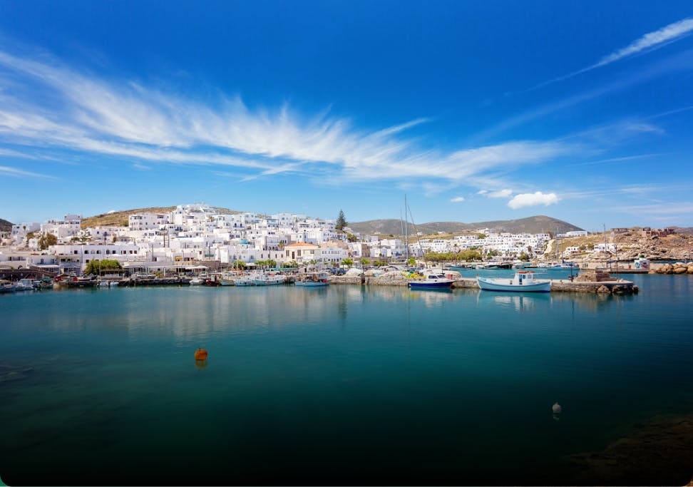 La Grèce continentale, Paros et Santorin