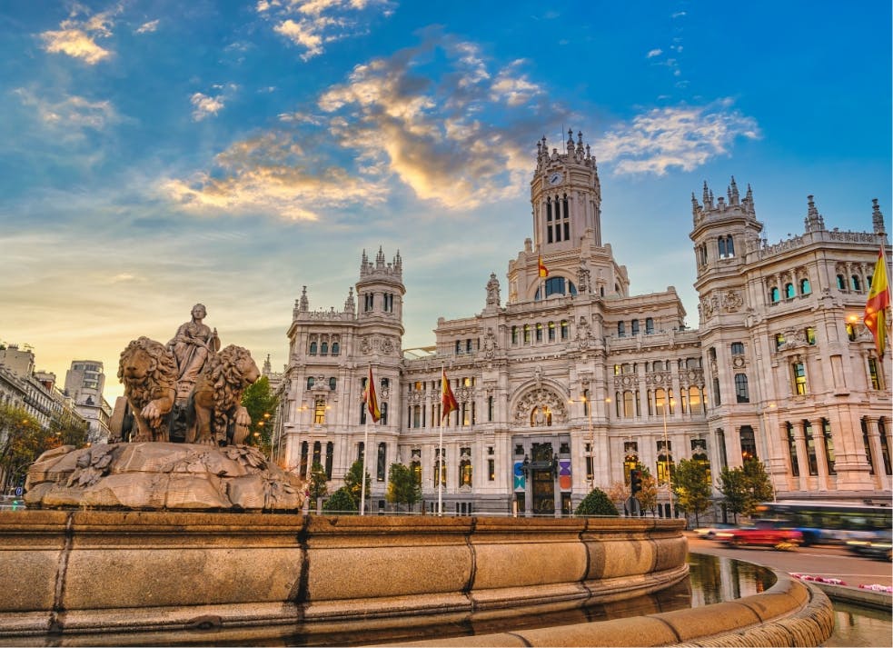 Madrid et programme d'immersion à Malaga