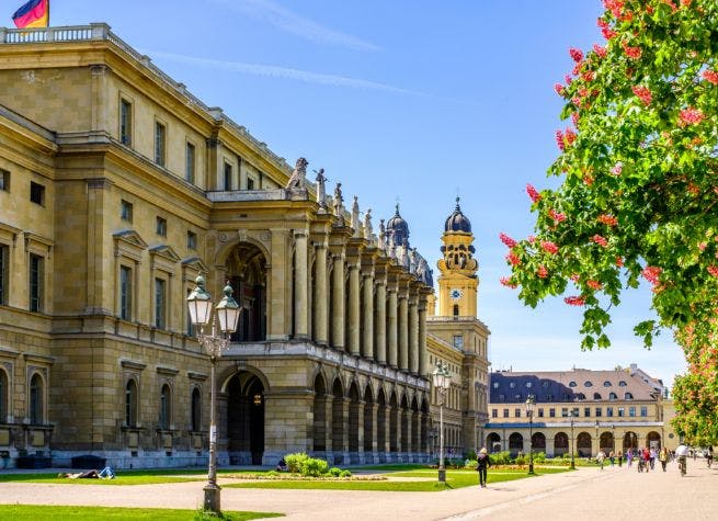 Munich et les Alpes