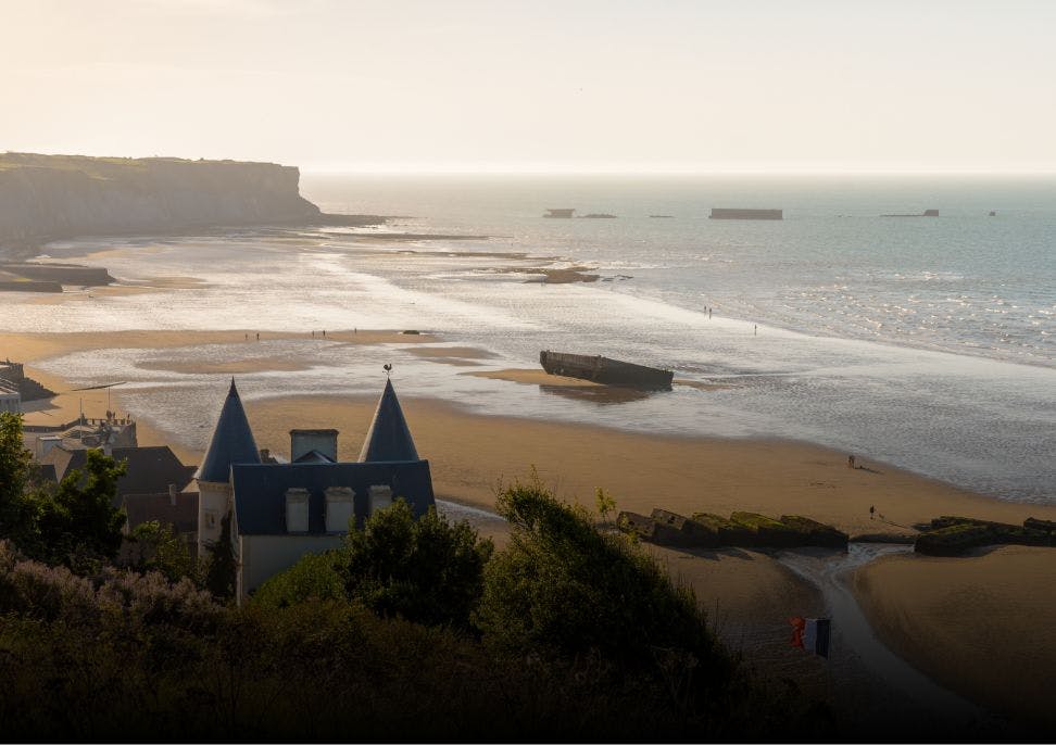 Sur les traces du débarquement de Normandie