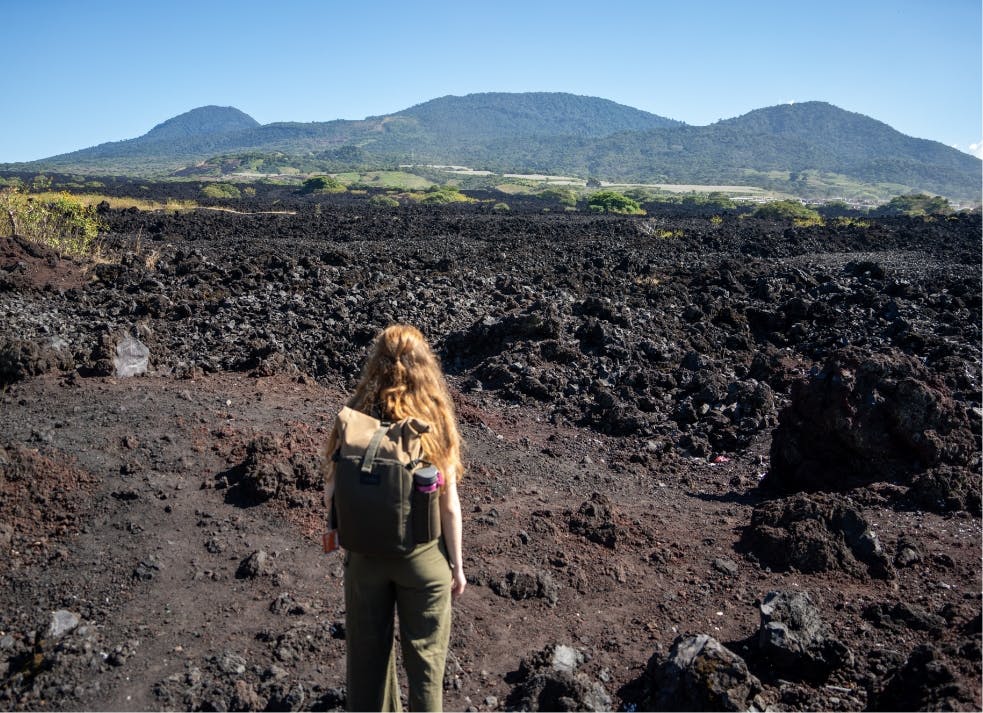 Voyage communautaire au Salvador, terre de volcans